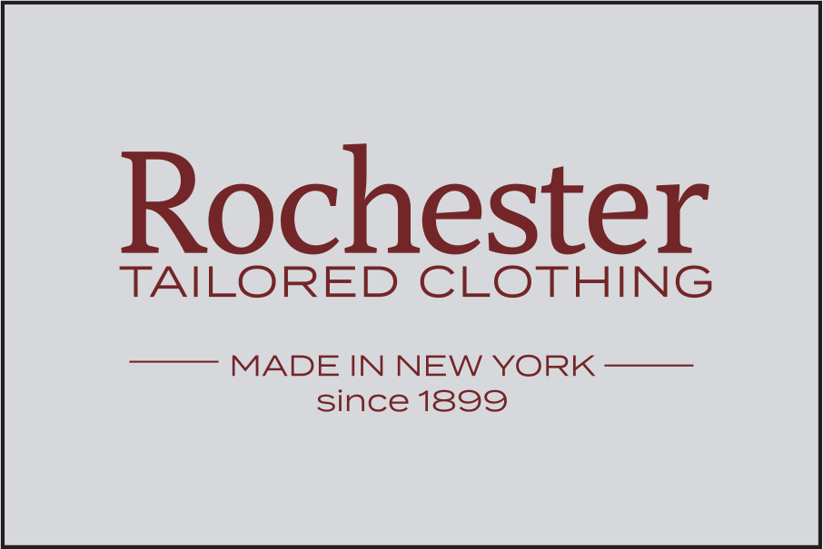 Rochester Tailored Clothing Logo - Made in New York Since 1899